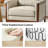 Outen Mid-Century Modern Genuine Leather Armchair with Solid Wood Armrests-2058321955