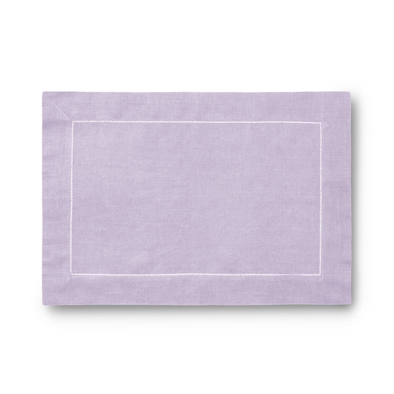 Festival Linen Rectangle Placemats, Crocus