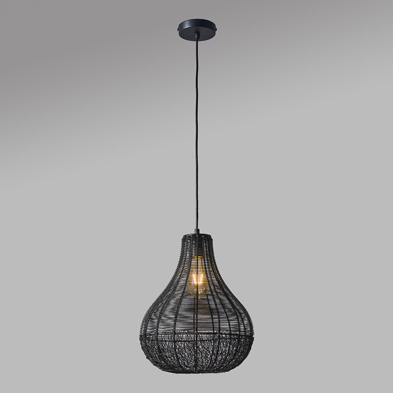Nampa 1 - Light Black Single Pendant