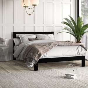 Camea Contemporary Modern Metal Platform Bed