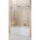Eclipse 52 - 56 in. x 60 in. Fully Frameless Sliding Bathtub Door