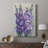 Gladiolas Blooming II -Custom Wrapped Gallery Cavas