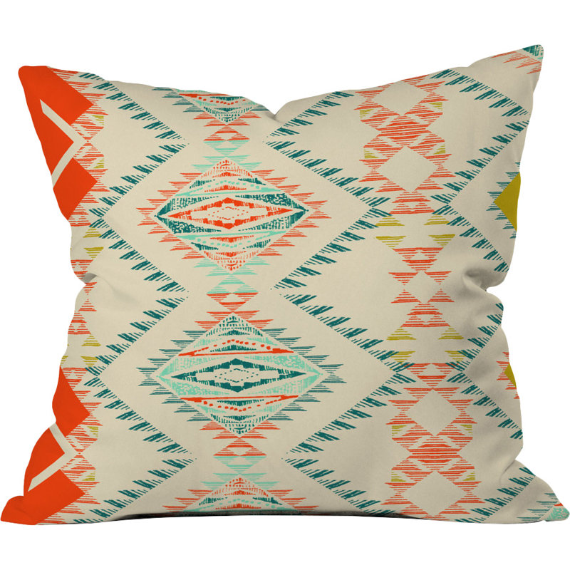 Coussin décoratif Marker Southwest, 18 po x 18 po