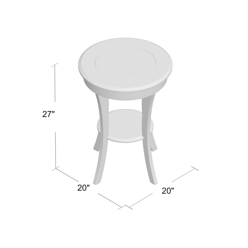 Table de bout avec rangement Jaworski