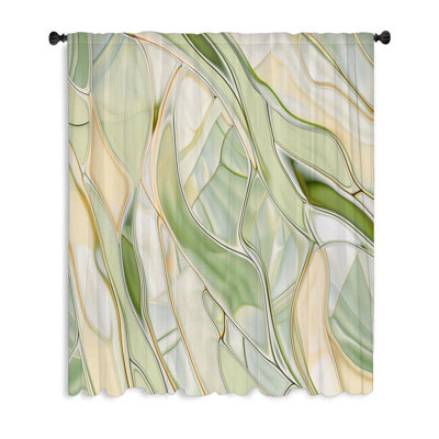 Lateasha Polyester Sheer Curtain Panel