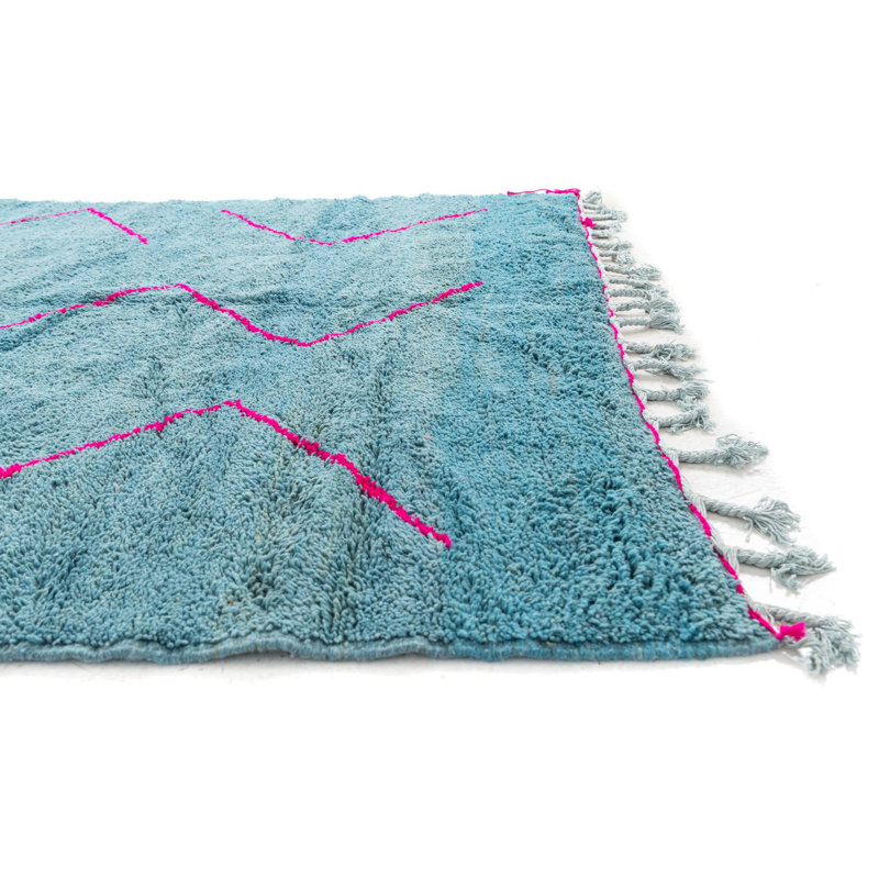 Tapis bleu Julian