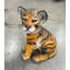 Statue de tigre du Bengale assis