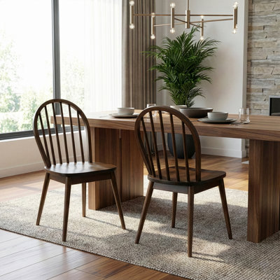 Tivoli Solid Wood Windsor Back Side Chair by Sand & Stable