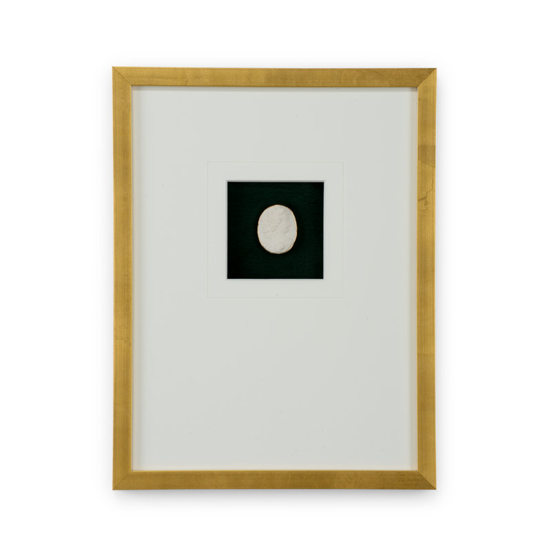 Intaglio In Gold I Print