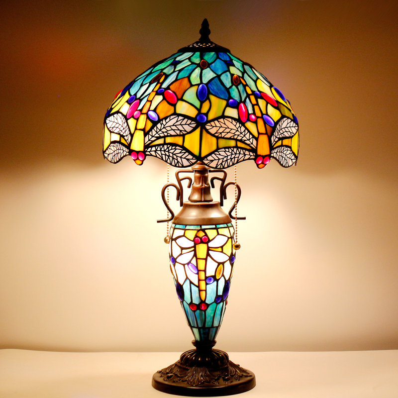 Alfie-Lee Metal Lamp, 22" H x 12" W x 12" D