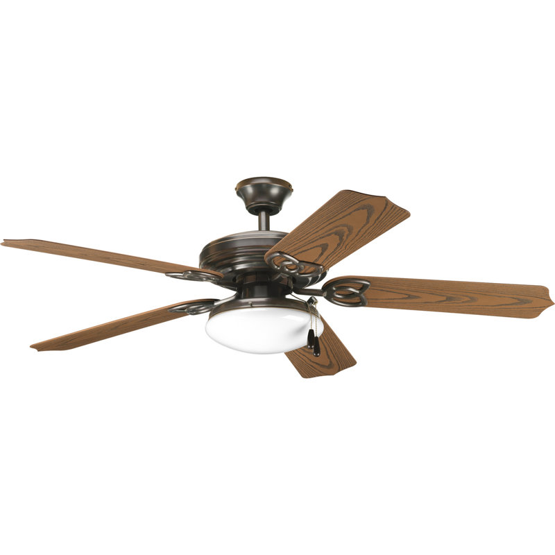 2-Light Universal Ceiling Fan Bowl Light Kit, Antique Bronze