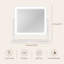 Miroir de chambre à coucher rectangulaire à DEL avec lumières réglables