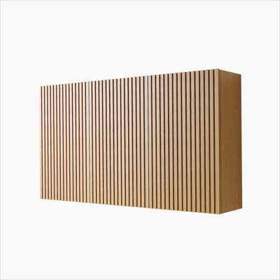 MITCH 41" Bathroom Wall Mounted Cabinet, Composed of 3 Cabinets with Doors, Can be Used in Combination or Individually, Suitable for Bathroom, Living Room, and Laundry, Corolla Oak Woodgrain Color