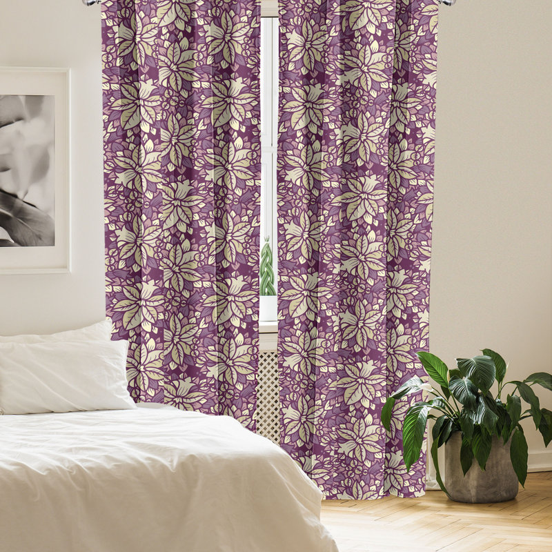 Room Darkening Curtain Pair, 28" W x 95" L
