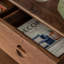 Commode décorative en bois massif rétro-1623296582