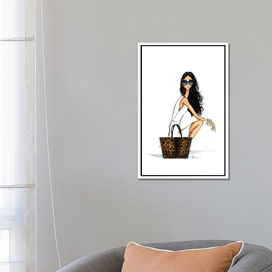 Leopard Tote von Anum Tariq - Giclée auf Leinwand in der Galerie