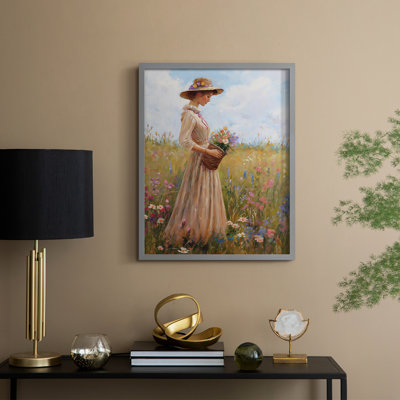 Reproduction encadrée WOMEN Series CCXC III - bois massif