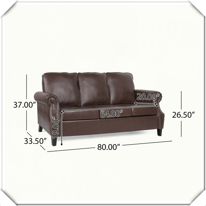 Canapé invitant à 3 places pour la détente et les rassemblements