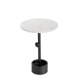 Myles Accent Table (Natural Brass)