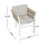 Ensemble de 2 chaises d'extérieur