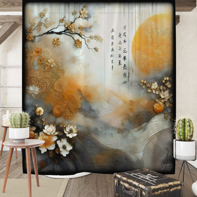 Rideau de douche Asian Dawn