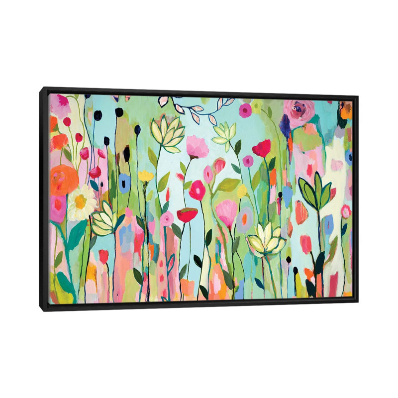 «Bounty II», impression sur toile, H 18 po x l 26 po x P 1,5 po, Toile avec cadre noir, Pas de tapis