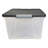 Homz Secure Latch Large Clear Stackable Storage Container w/ Lid-97280246-97282264-97280245