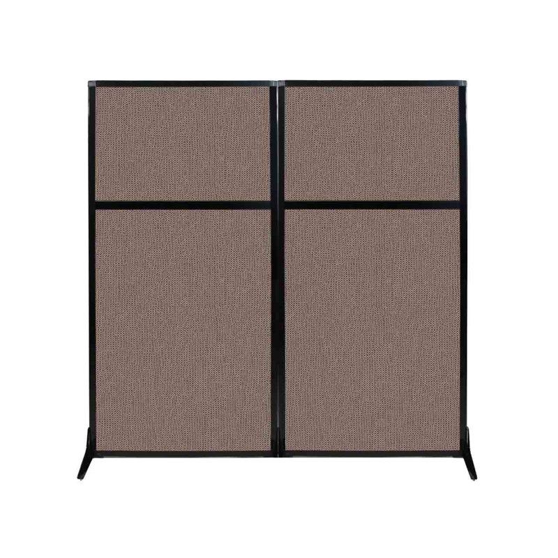 Cloison de poste de travail, Latte, 66"