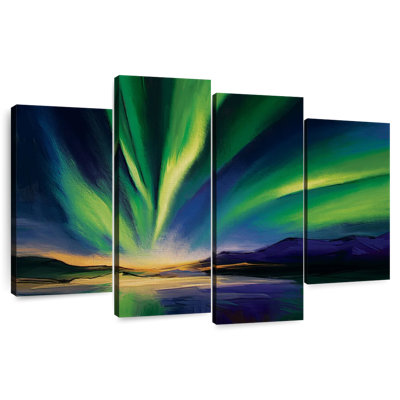 Avery Abstract Aurora Borealis