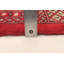 Tapis rouge foncé Malechi Peshawar Bokhara 8 pi 2 po x 9 pi 8 po