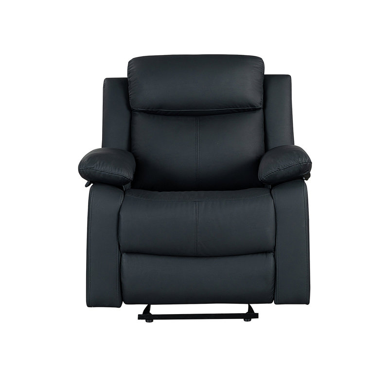 Fauteuil inclinable oscillant blanc avec DEL Blanche