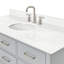 Ensemble de meuble-lavabo simple mural 54,25 "Macmullin-1191661091