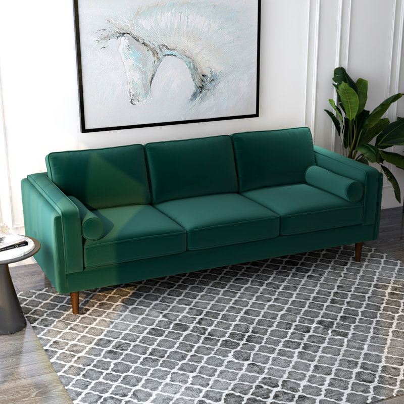 86'' Luxury Modern Velvet Sofa Couch