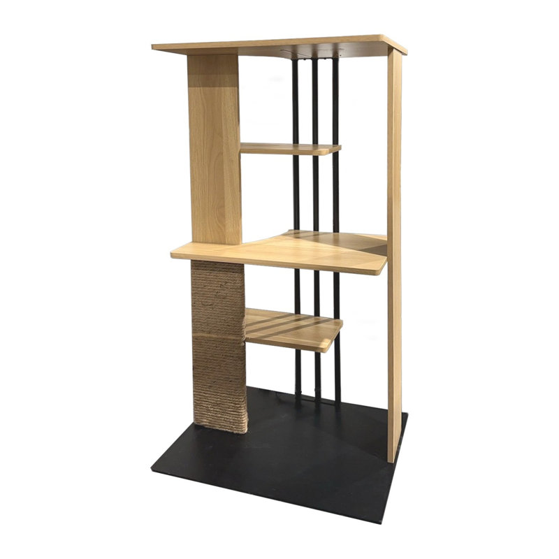 Calit Cat Tree, Oak, Tan
