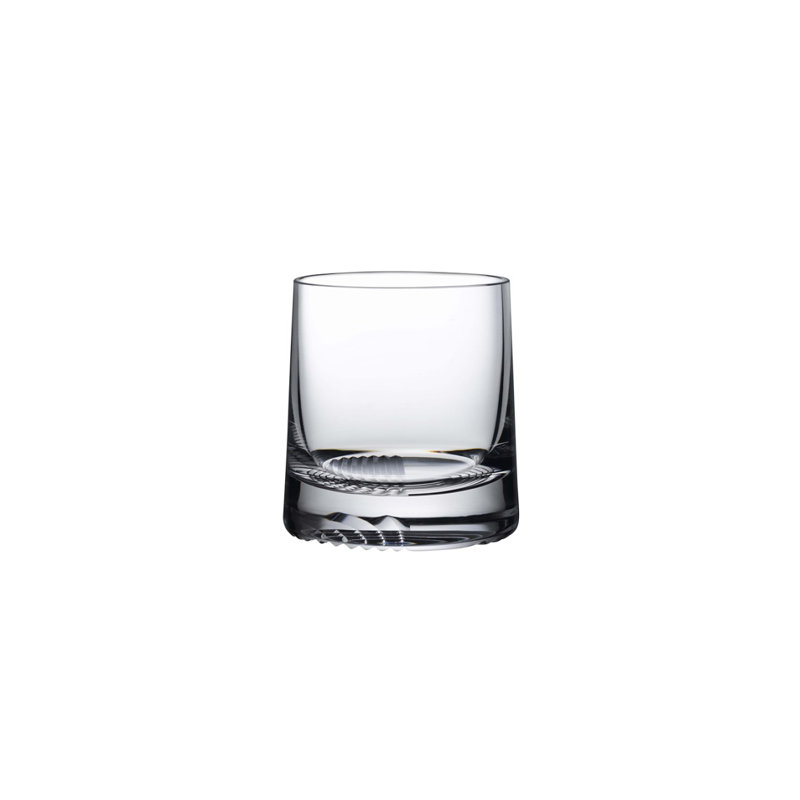 Alba Whiskey Lead Free Crystal Glasses, 8.75 Oz