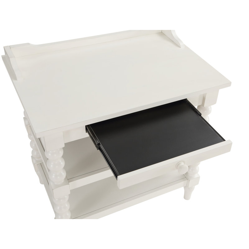 Aria Antique White Nightstand (Only Nightstand)