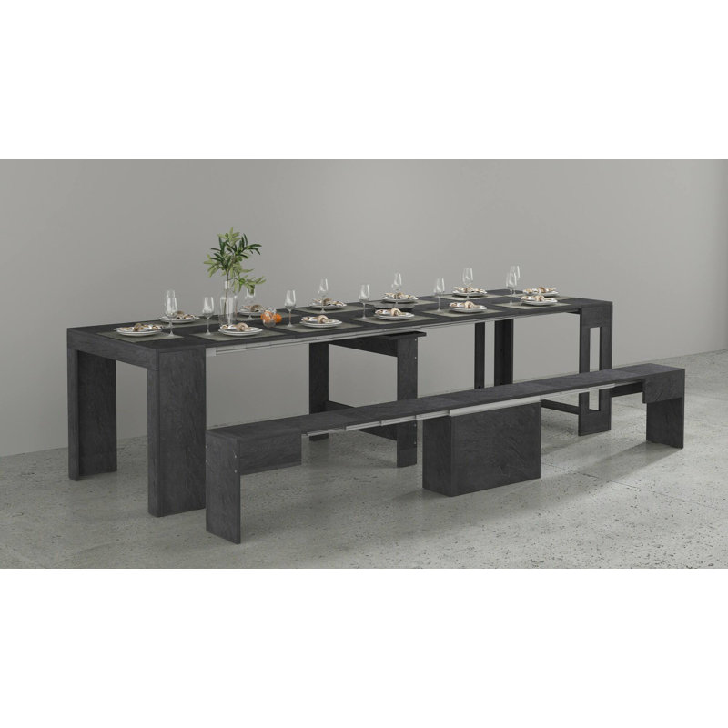 Barrecchia 4 - Person Dining Set, Slate