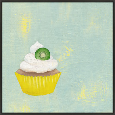 Kiwi Cupcake Print by Katy Montica