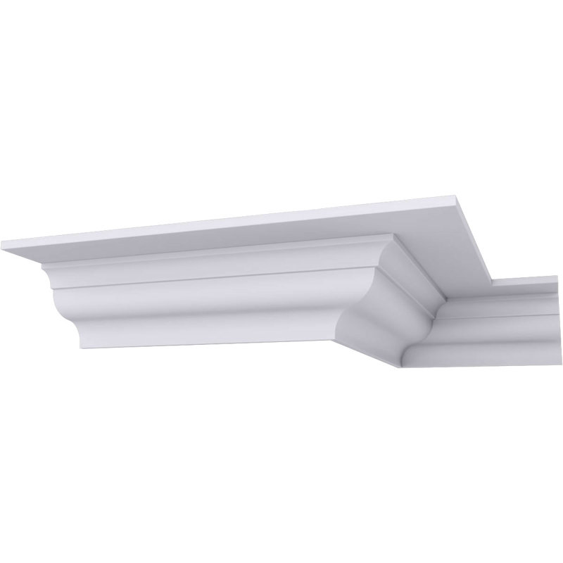 Moulure couronnée H 9 1/8 po x P 5 7/8 po x F 10 3/4 po x L 94 1/2 po