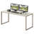 Morrel Rectangle Writing Desk-880108482-880108481