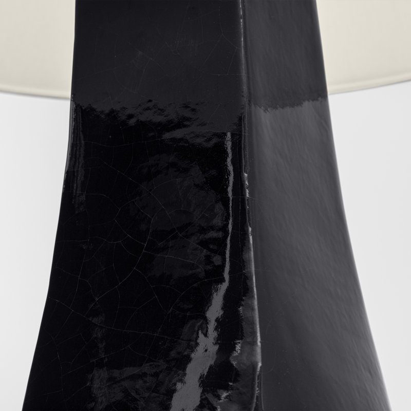 Cabazon Table Lamp, Raven Black, 29.75" H x 22" W x 22" D