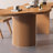 Brown Free Form Solid Wood desks-107978795