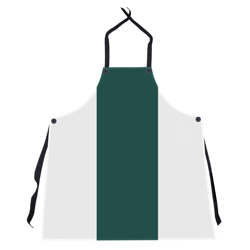 Tablier de baseball Oakland, Blanc / vert irlandais