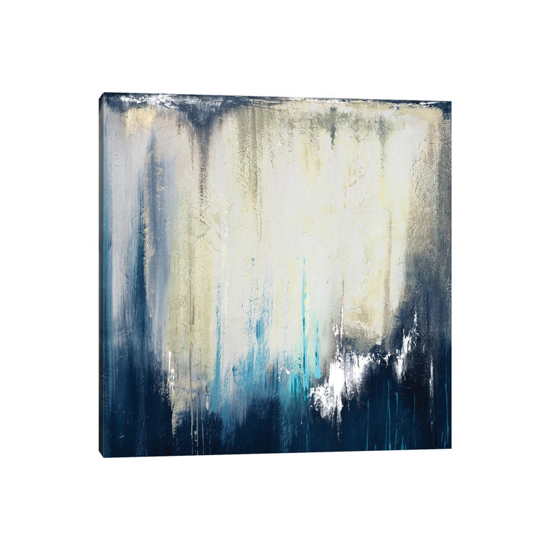 Blue Illusion II by Patricia Pinto - Wrapped Canvas Print, 30.48 cm H x 30.48 cm W