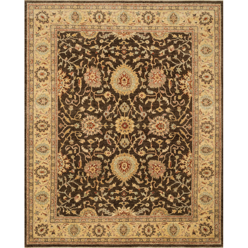 Majestic Wool Oriental Indoor Rug, Rectangle 9'6" x 13'6"