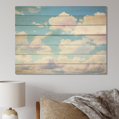 Sky Paradise Horizon II - impression sur bois Sky
