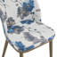 Chaises de salle à manger rembourrées en tissu