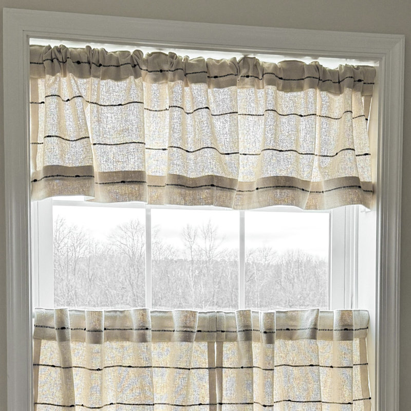 Farmcloth Stripe Valance