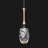 Illona Modern LED Teardrop Pendant Bubble Crystal Bedside Pendant Light-938822326