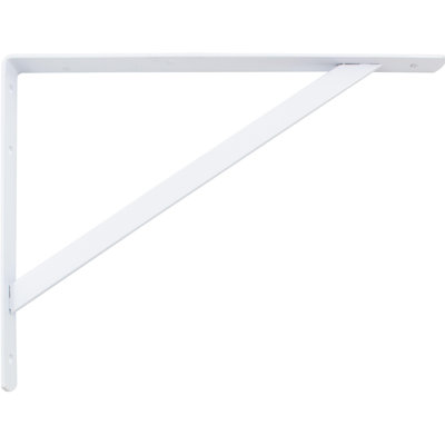 14-1/2" Max Duty Shelf Bracket - White